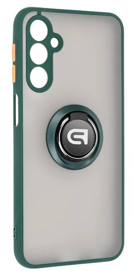 Чохол для смартфону Armorstandart Frosted Matte Ring for Samsung M34 5G (M346) Dark Green (ARM72767) - Фото 1