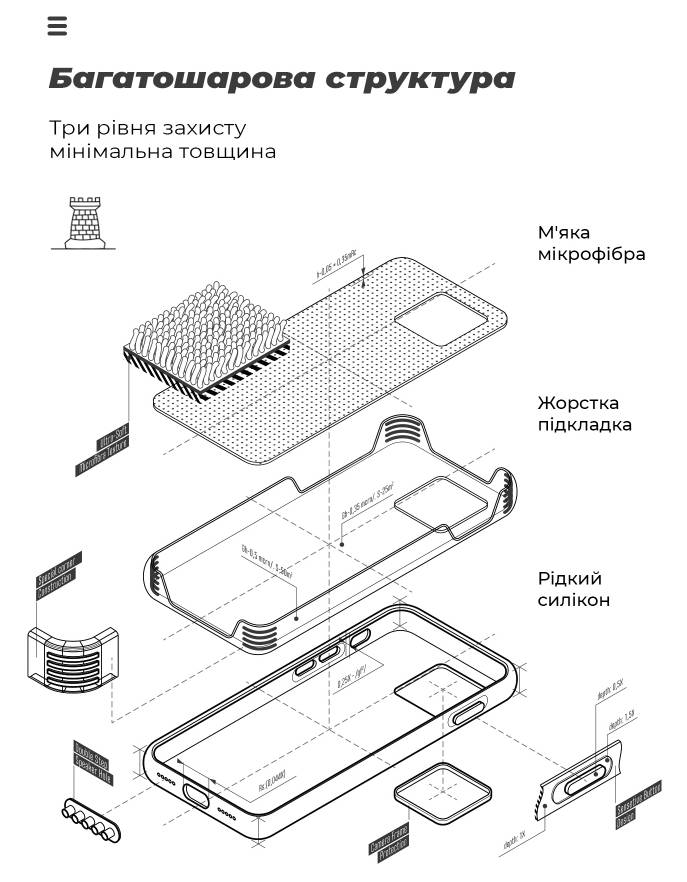 Фото - Чохол для смартфону Armorstandart Icon Case for Xiaomi 14 Lavender (ARM73057)