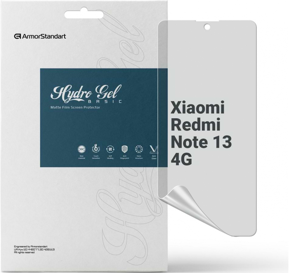 Захисна плівка для смартфону Armorstandart Matte for Xiaomi Redmi Note 13 4G (ARM73155)
