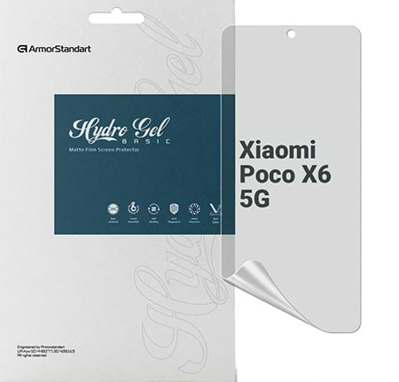 Захисна плівка для смартфону Armorstandart Matte for Poco X6 5G (ARM73476)