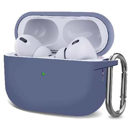 Чехол для наушников Armorstandart Hang Case for Apple AirPods Pro 2 Lavender Grey (ARM73672) - Фото 1