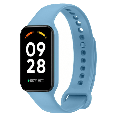 Ремешок для фитнес-браслета Armorstandart for Xiaomi Mi Band 8 Active / Redmi Smart Band 2 Light Blue (ARM73999)