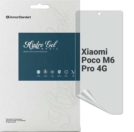 Фото - Защитная пленка для смартфона Armorstandart Matte for Poco M6 Pro 4G (ARM74164)