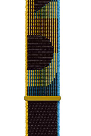 Ремінець для смарт-годинника Armorstandart Nylon Band for Apple Watch All Series 42/44/45/49mm Blue Unity (ARM74215)