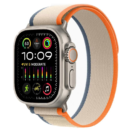 Ремінець для смарт-годинника Armorstandart Trail Loop for Apple Watch All Series 38/40/41mm Orange Beige (ARM74226) - Фото 1
