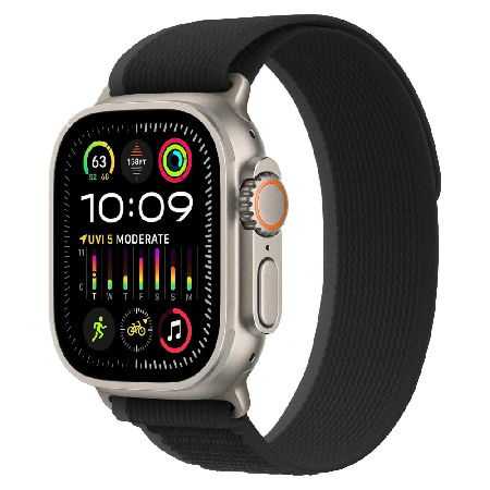 Фото - Ремешок для смарт-часов Armorstandart Trail Loop for Apple Watch All Series 42/44/45/49mm Black (ARM74228)