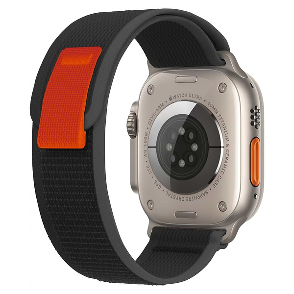 Фото - Ремешок для смарт-часов Armorstandart Trail Loop for Apple Watch All Series 42/44/45/49mm Black (ARM74228)