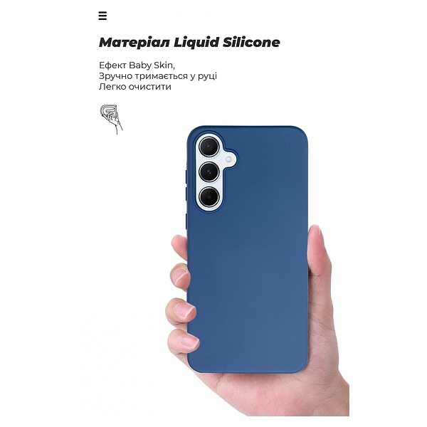 Фото - Чехол для смартфона Armorstandart ICON for Samsung A55 5G (A556) Dark Blue (ARM74324)