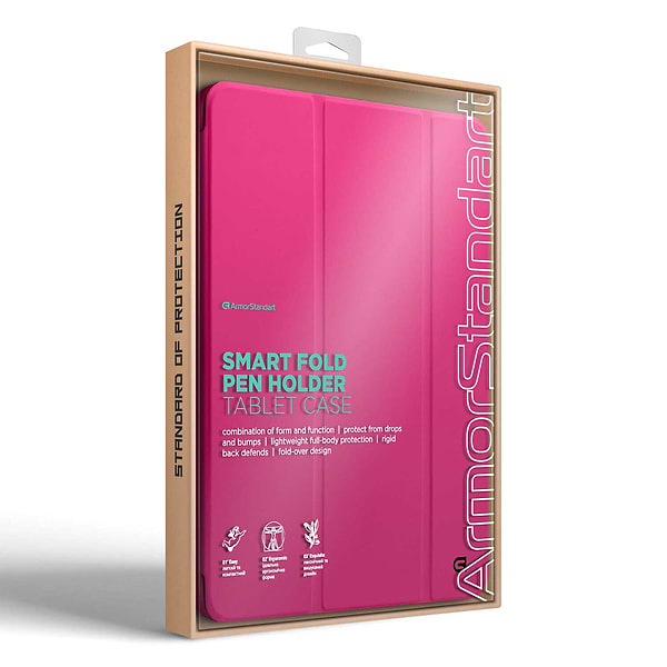 Фото - Чехол для планшета Armorstandart Smart Fold Pen for iPad 10.2 (2021/2020/2019) Rose Red (ARM74936)