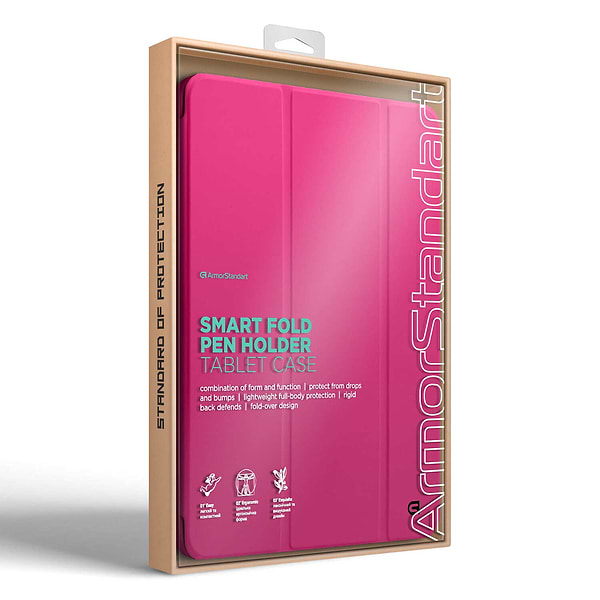 Фото - Чехол для планшета ArmorStandart Smart Fold Pen for iPad 11 2025 (A16) / 10.9 2024 / 2022 Rose Red (ARM74945)