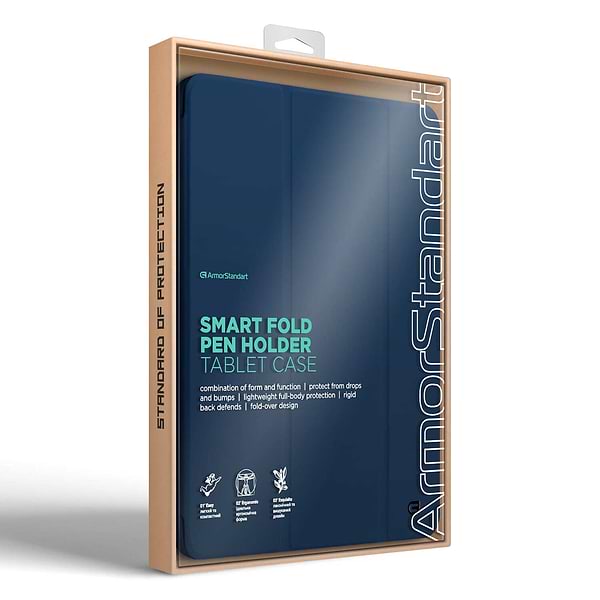 Фото - Чохол для планшета ArmorStandart Smart Fold Pen for iPad 11 2025 (A16) / 10.9 2024 / 2022 Dark Blue (ARM74946)