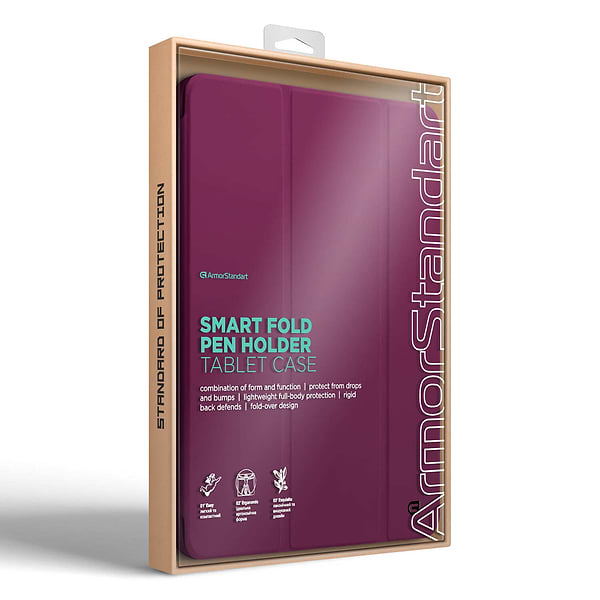 Фото - Чохол для планшета ArmorStandart Smart Fold Pen for iPad 11 2025 (A16) / 10.9 2024 / 2022 Plum (ARM74947)