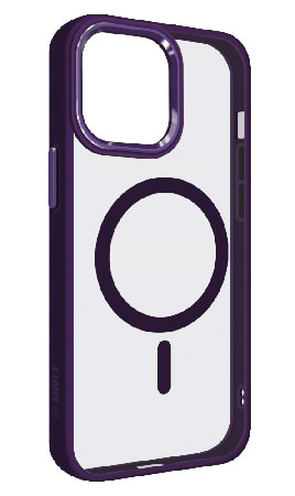 Чохол для смартфону
 Armorstandart Unit MagSafe for Apple iPhone 13 Pro Purple (ARM75200) - Фото 1