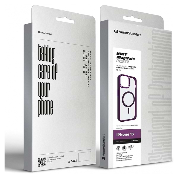 Фото - Чехол для смартфона Armorstandart Unit MagSafe for Apple iPhone 13 Purple (ARM75226)