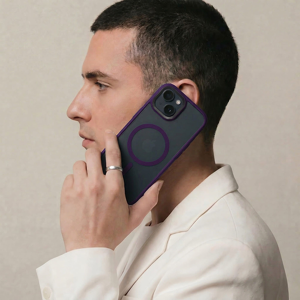 Фото - Чохол для смартфону Armorstandart Uniq Magsafe for Apple iPhone 14 Purple (ARM75313)