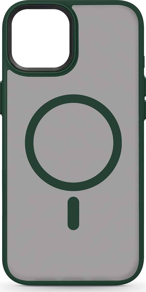 Фото - Чохол для смартфону Armorstandart Uniq Magsafe for Apple iPhone 15 Plus Dark Green (ARM75323)