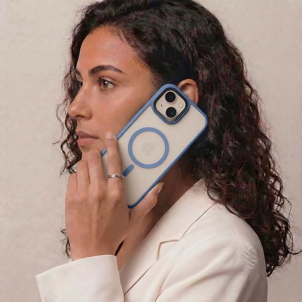 Фото - Чохол для смартфону Armorstandart Uniq Magsafe for Apple iPhone 15 Light Blue (ARM75331)