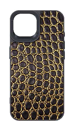 Чехол для смартфона Harder Crocosaur for Apple iPhone 15 Black (ARM76695) - Фото 1