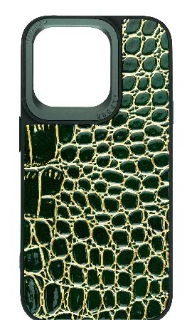 Чехол для смартфона Harder Crocosaur for Apple iPhone 15 Pro Green (ARM76702) - Фото 1