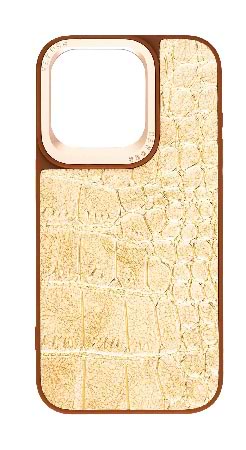 Чехол для смартфона Harder Crocosaur for Apple iPhone 15 Pro Beige (ARM76703) - Фото 1