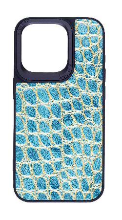 Фото - Чохол для смартфону Harder Crocosaur for Apple iPhone 15 Pro Blue (ARM76706)