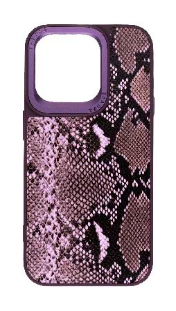 Чехол для смартфона Harder Genuine Snake for Apple iPhone 15 Pro Dark Purple (ARM76782) - Фото 1