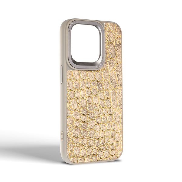 Фото - Чехол для смартфона Harder Crocosaur for Apple iPhone 15 Pro Titanium (ARM76705)