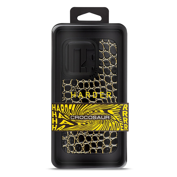 Фото - Чехол для смартфона Harder Crocosaur for Apple iPhone 15 Pro Black (ARM76701)