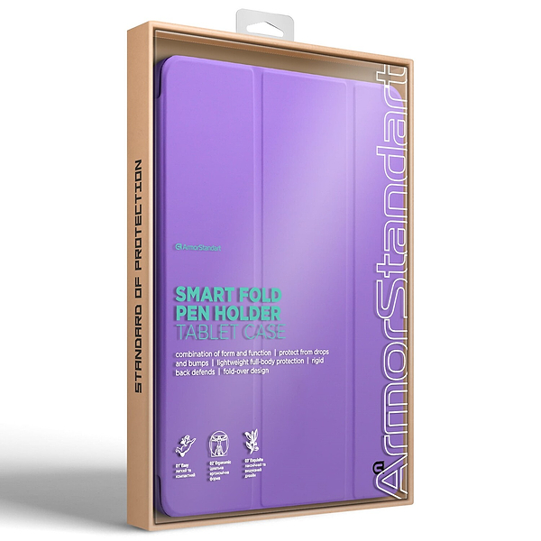 Фото - Чохол для планшета ArmorStandart Smart Fold Pen for Apple iPad Air 11 2025 / 2024 Light Purple (ARM78119)