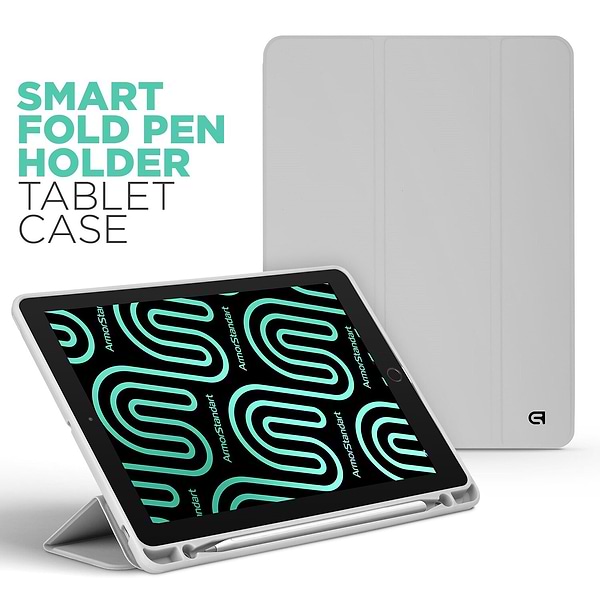 Фото - Чохол для планшета ArmorStandart Smart Fold Pen for Apple iPad Air 11 2025 / 2024 Light Grey (ARM78123)
