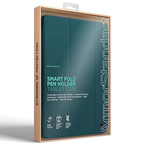 Фото - Чохол для планшету Armorstandart Smart Fold Pen for Apple iPad Pro 11 2025/2024 Pine Green (ARM78129)