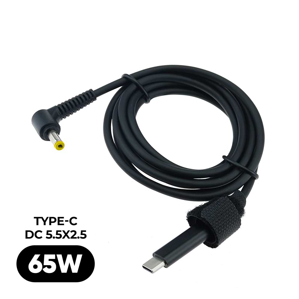 Кабель живлення Armorstandart USB-C - DC 5.5x2.5 18.5-20V 1m (ARM79417) - Фото 1