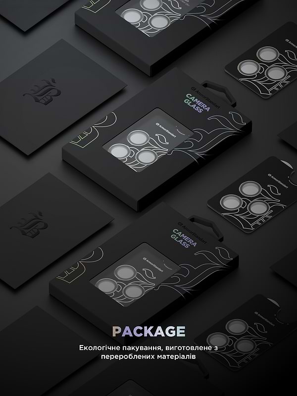 Фото - Захисне скло для смартфону Armorstandart для камери Supreme BI for iPhone 16 Pro/16 Pro Max Titanium (ARM79423)