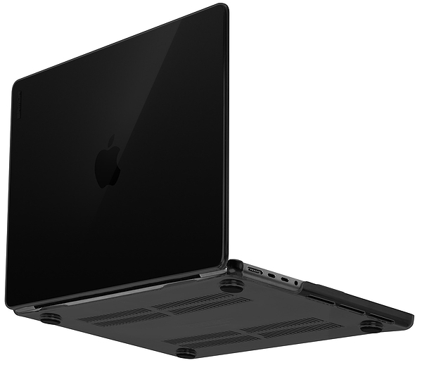 Фото - Чехол-накладка для ноутбука Armorstandart Crystal for MacBook Air 15.3 M4/M3/M2 (A3241/A3114/A2941) Black (ARM79444)