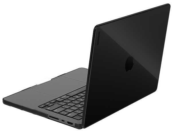 Фото - Чехол-накладка для ноутбука Armorstandart Crystal for MacBook Air 15.3 M4/M3/M2 (A3241/A3114/A2941) Black (ARM79444)