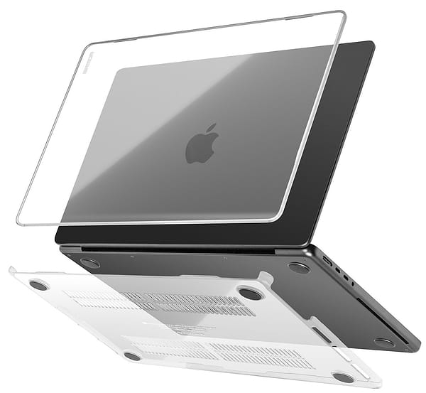 Фото - Уцінка - Чохол-накладка для ноутбуку Armorstandart Crystal for MacBook Pro 16 M4/M3/M2/M1 A3403/A3186/A2991/A2780/A2485 Clear (ARM79448)