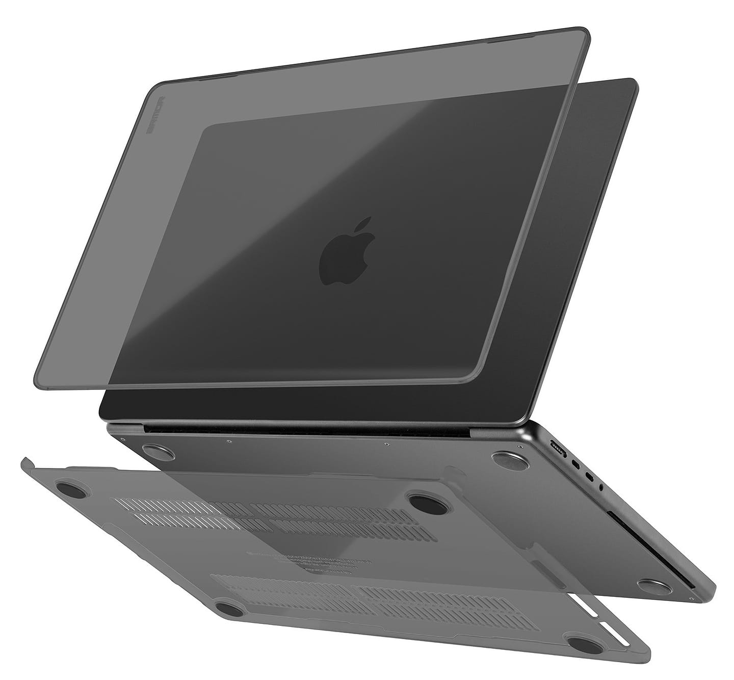 Чехол-накладка для ноутбука Armorstandart Crystal for MacBook Pro 16 M4/M3/M2/M1 A3403/A3186/A2991/A2780/A2485 Grey (ARM79449)