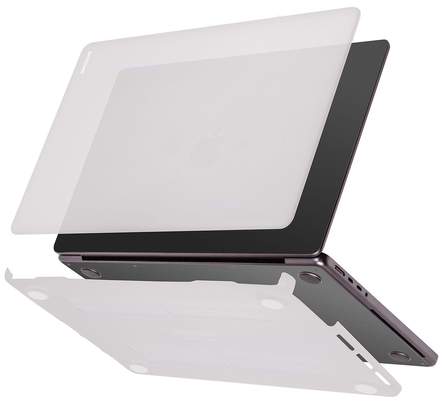 Чехол-накладка для ноутбука Armorstandart Matte for MacBook Air 13.6 M4/M3/M2 (A3240/A3113/A2681) Clear (ARM79455)