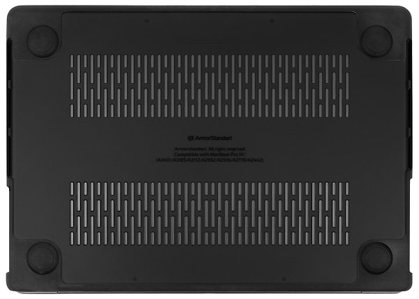 Фото - Чехол-накладка для ноутбука Armorstandart Unit for MacBook Air 15.3 M4/M3/M2 (A3241/A3114/A2941) Black (ARM79469)