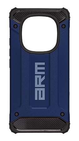 Чехол для смартфона Armorstandart Panzer for Xiaomi Redmi Note 14 Pro 4G / 14 Pro 5G / Poco X7 Dark Blue (ARM79849) - Фото 1