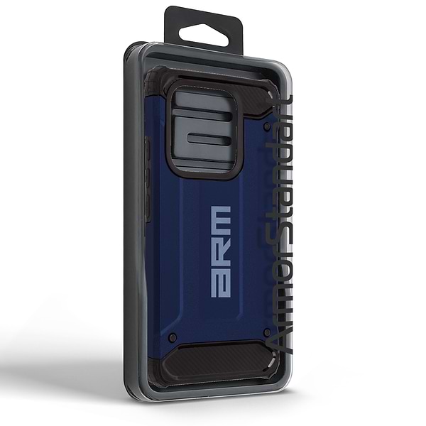 Фото - Чохол для смартфону Armorstandart Panzer for Xiaomi Redmi Note 14 4G Dark Blue (ARM79840)