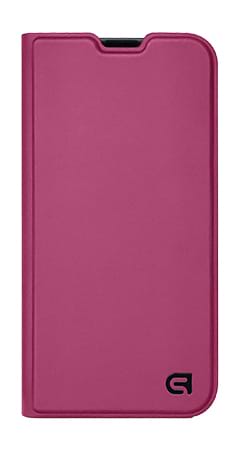 Чохол для смартфону Armorstandart OneFold Case for Motorola G55 5G Wine Red (ARM81235) - Фото 1