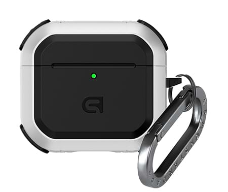 Купить Чехол для наушников Armorstandart Panzer for Apple Airpods 4 White (ARM82553) - Фото 1 Чехол для наушников Armorstandart Panzer for Apple Airpods 4 White (ARM82553) - Фото 1