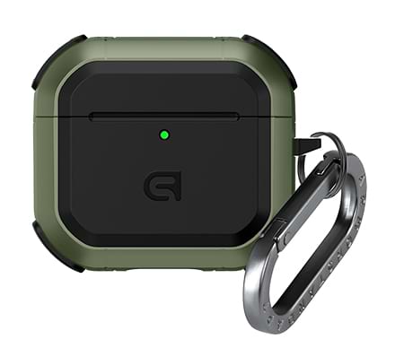 Купить Чехол для наушников Armorstandart Panzer for Apple Airpods 4 Olive Green (ARM82554) - Фото 1 Чехол для наушников Armorstandart Panzer for Apple Airpods 4 Olive Green (ARM82554) - Фото 1