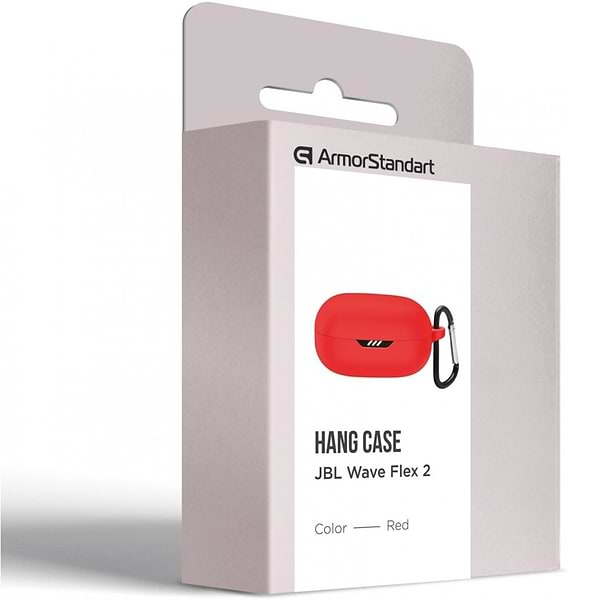 Фото - Чехол для наушников Armorstandart Hang Case for JBL Wave Flex 2 Red (ARM83229)