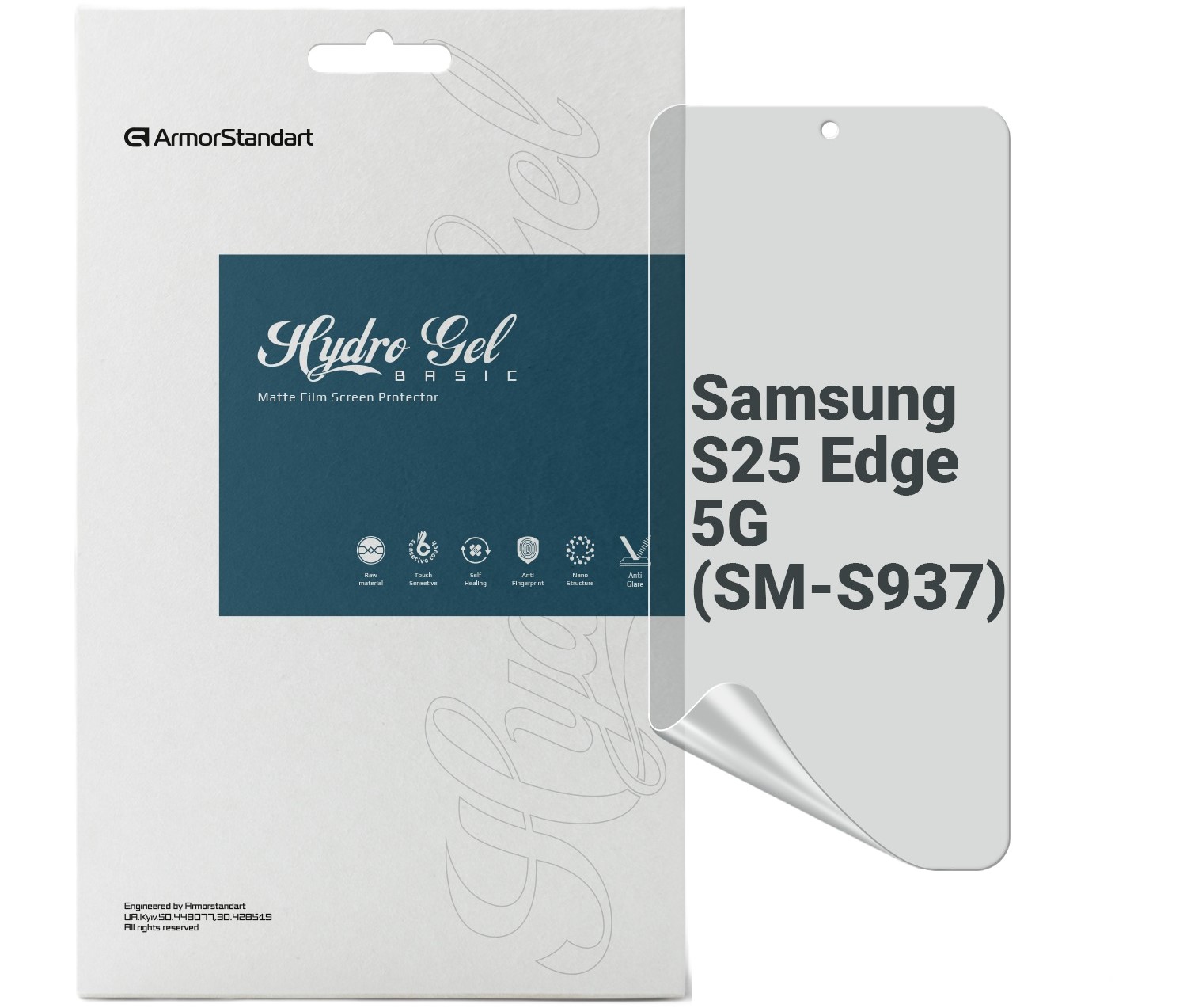 Захисна плівка для смартфону Armorstandart Matte for Samsung S25 Edge 5G (SM-S937) (ARM83267)