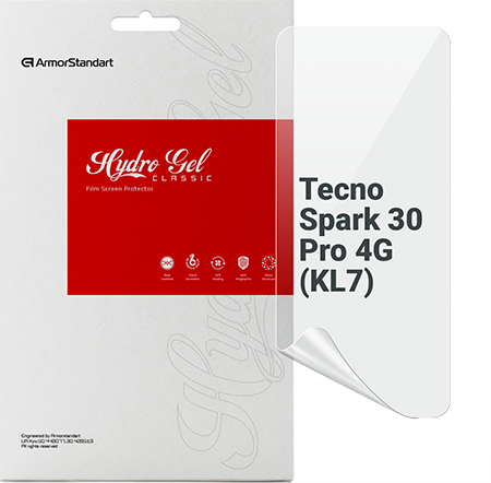 Захисна плівка для смартфону Armorstandart for Tecno Spark 30 Pro 4G (KL7) (ARM83303) - Фото 1