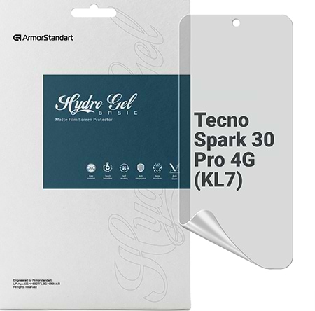 Захисна плівка для смартфону Armorstandart Matte for Tecno Spark 30 Pro 4G (KL7) (ARM83304)