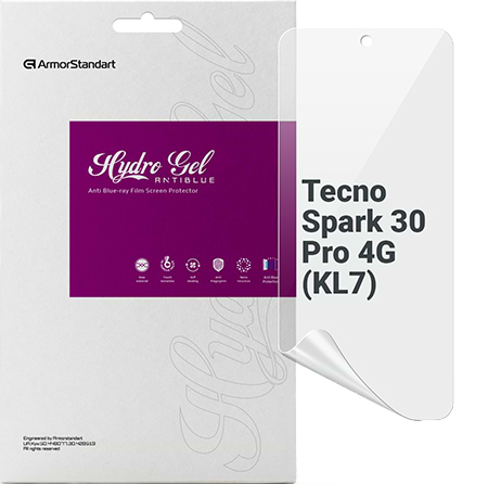 Защитная пленка для смартфона Armorstandart Anti-Blue for Tecno Spark 30 Pro 4G (KL7) (ARM83305)