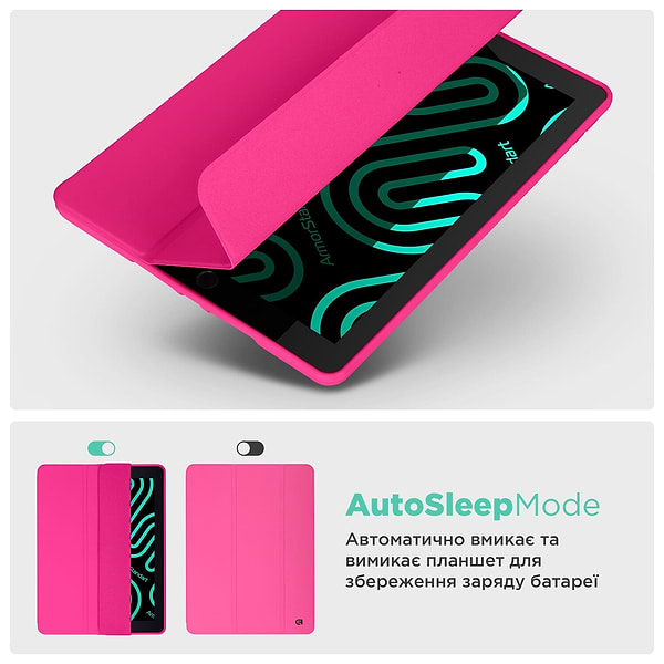 Фото - Чехол для планшета Armorstandart Smart Fold Pen for Samsung Galaxy Tab A9 Rose Red (ARM74987)